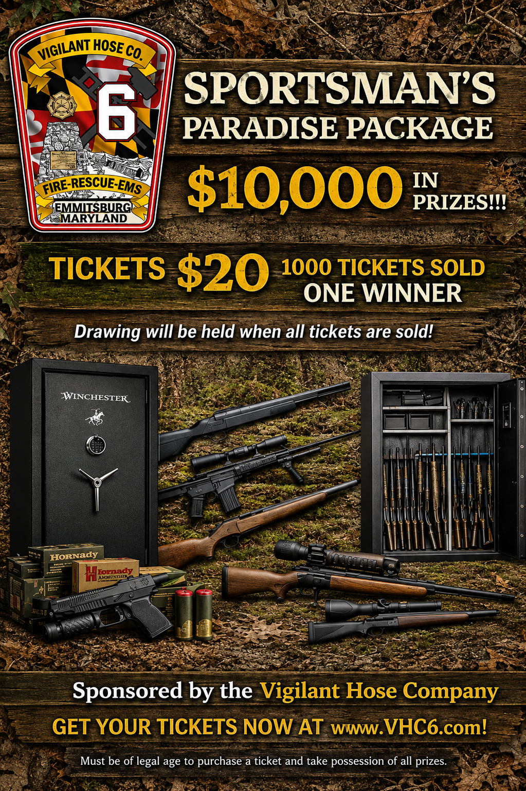 Sportsman's Paradise Package Raffle