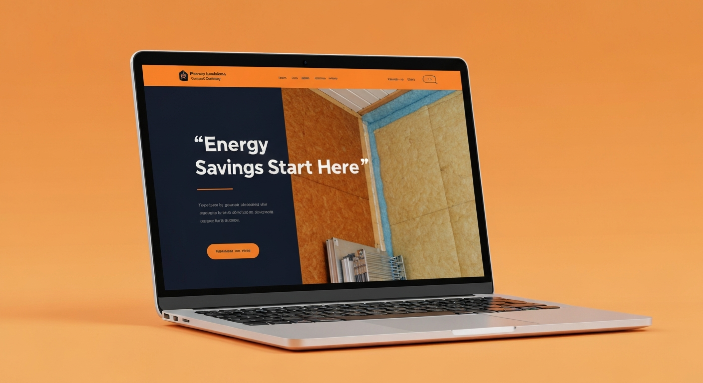 Insulation Co. website built by Anomaly Growth Partners