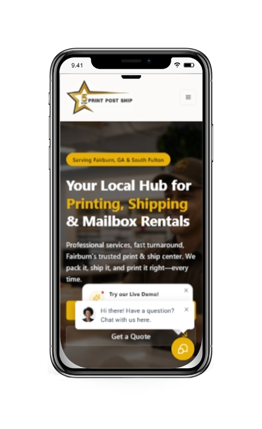 5 Star Print Post Ship