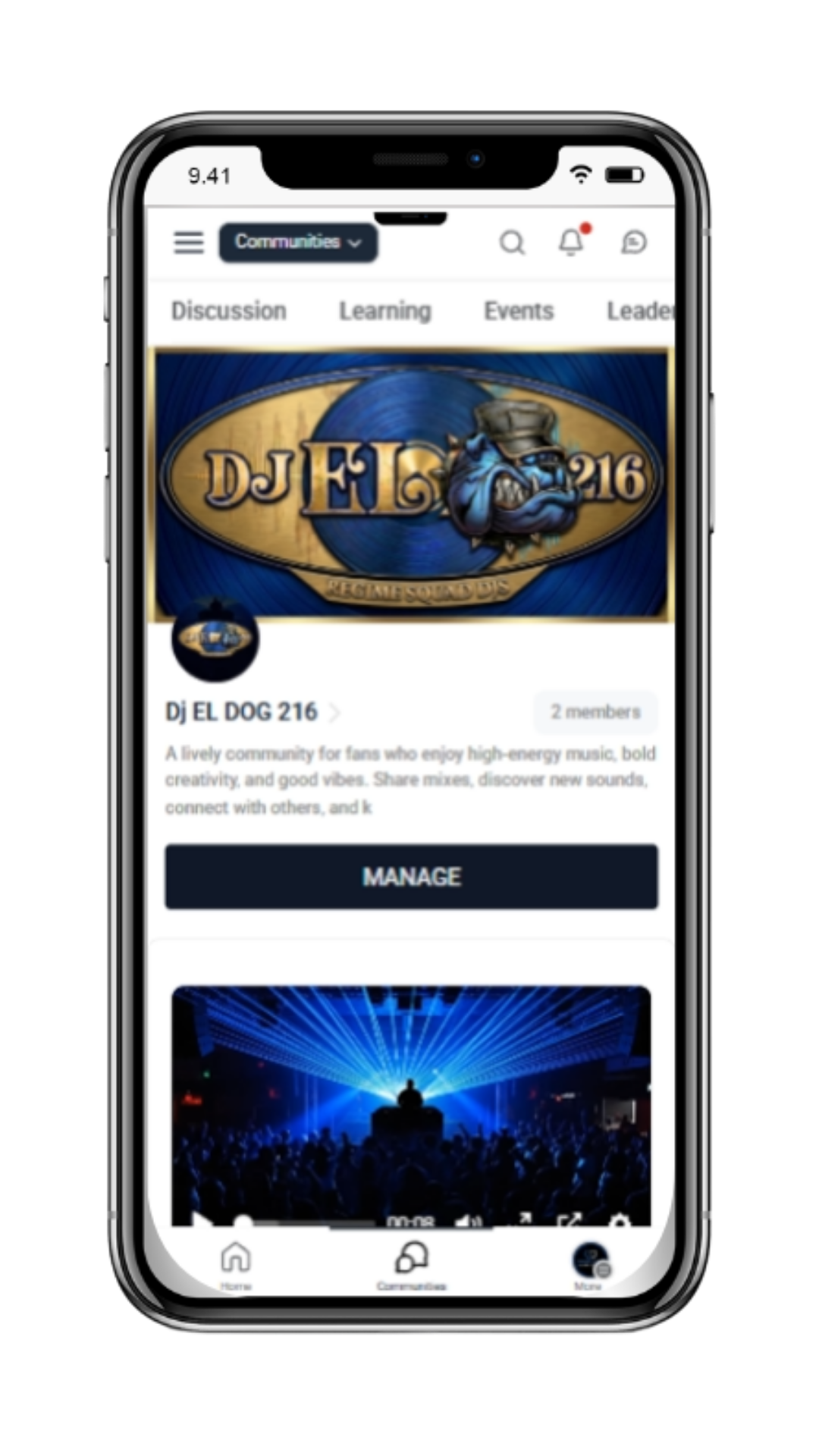 DJ EL DOG 216 Community Mobile