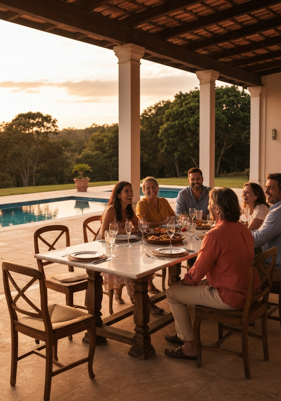Família e Amigos na Casa Duquesa