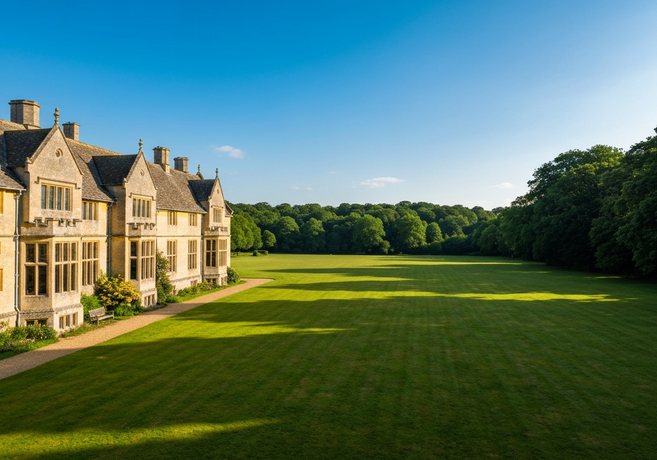 Country Estate - Featured property on our real estate web design template