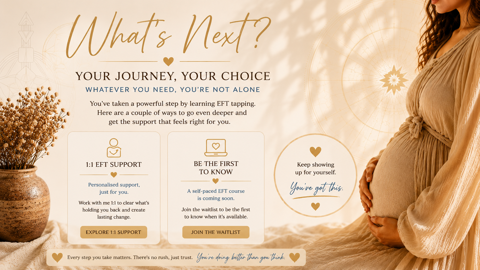 What's Next? Your Journey, Your Choice