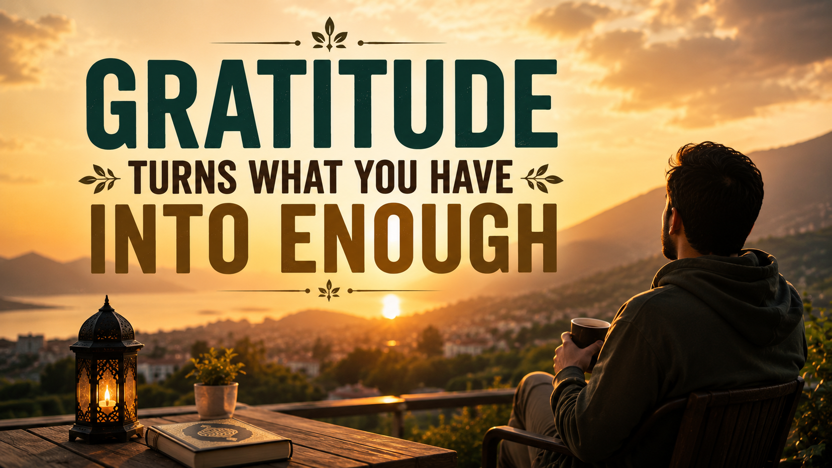 Gratitude Turns What You Have Into Enough