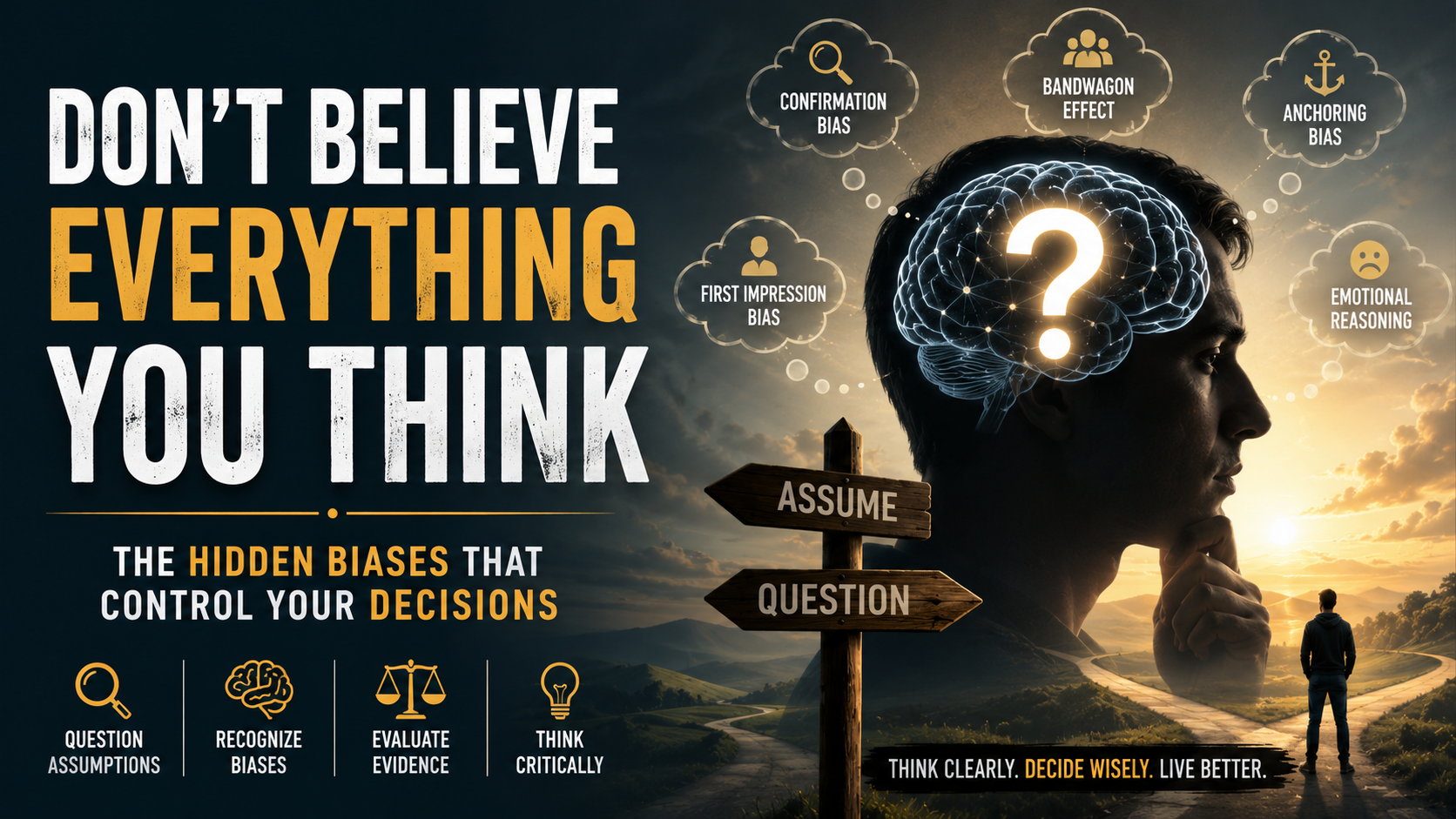 Don't Believe Everything You Think: The Hidden Biases That Control Your Decisions