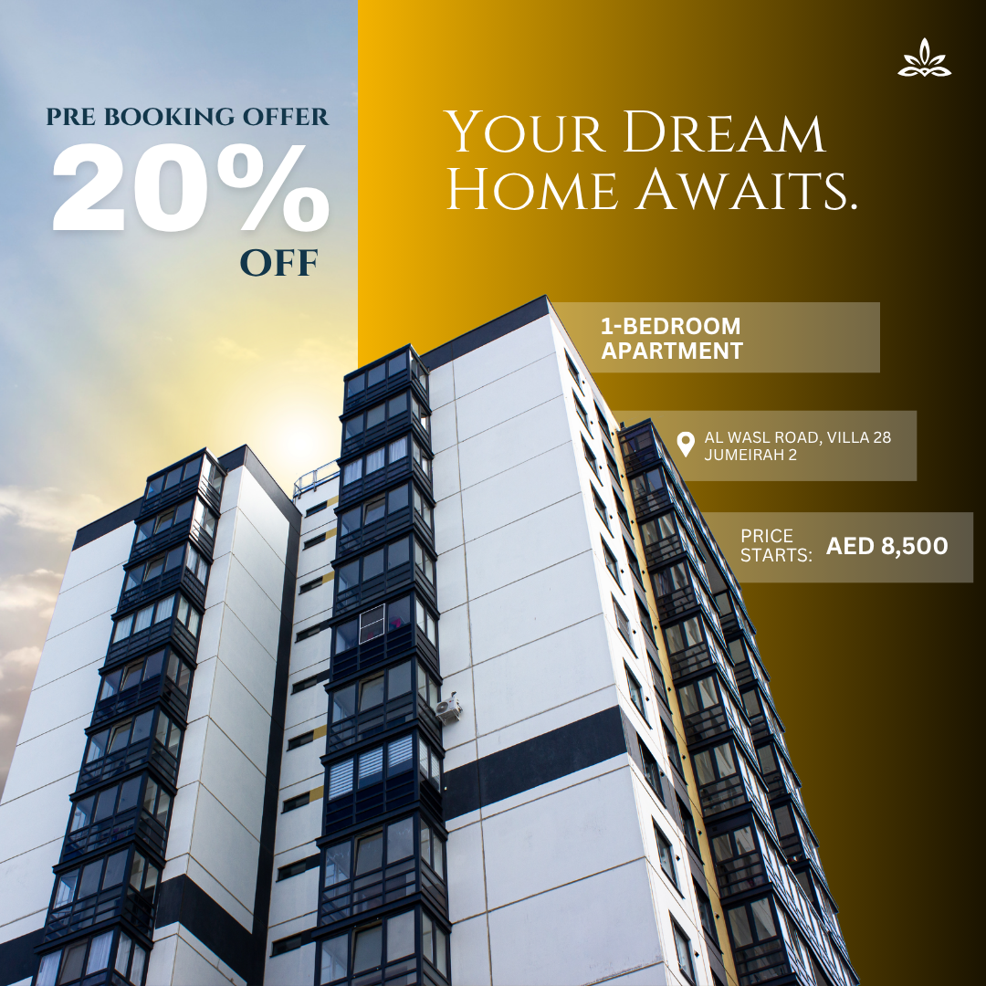 Real estate pre booking offer