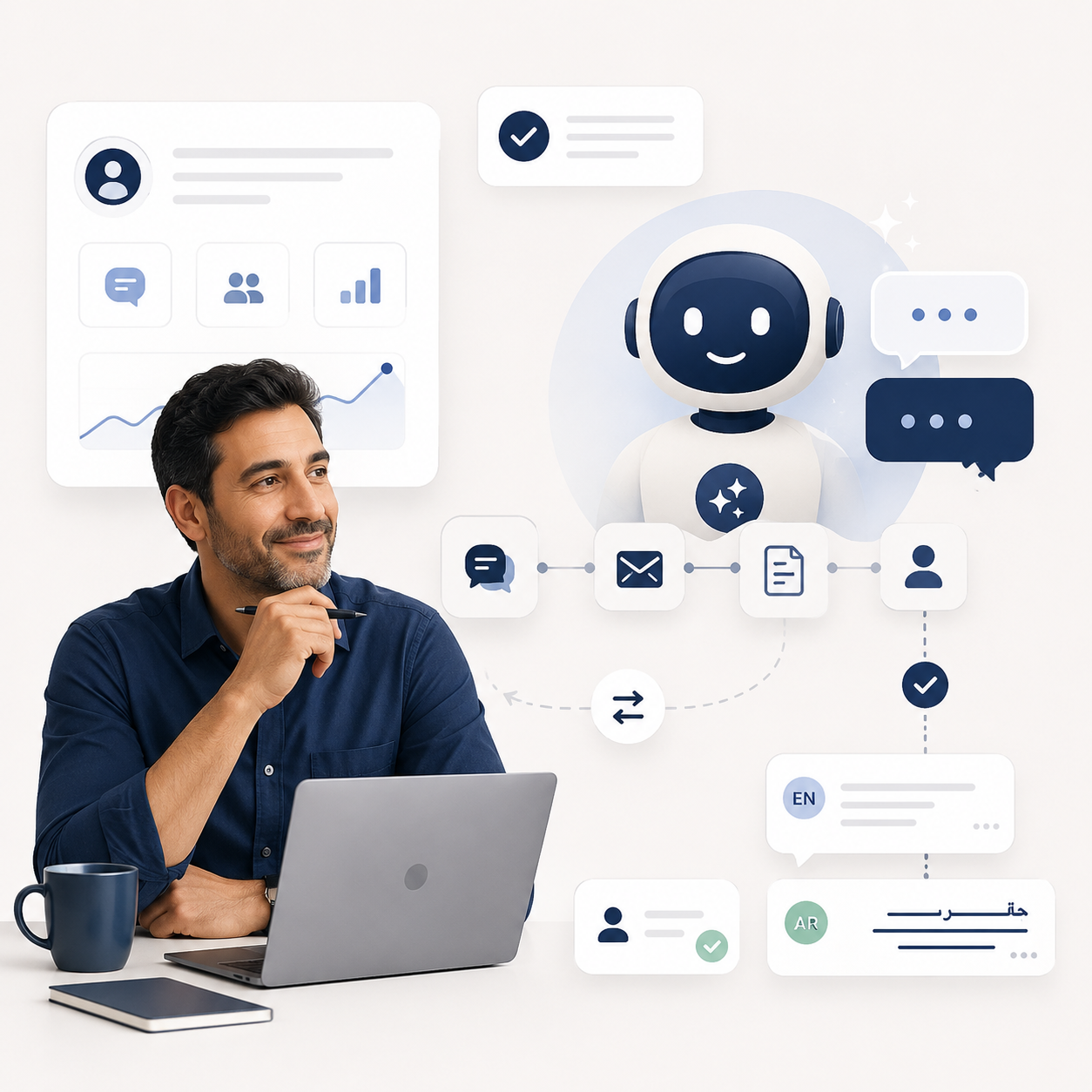 AI Employee Management by AI automation agency Dubai