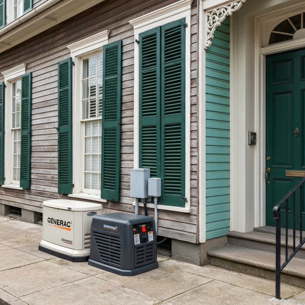 French Quarter Generac Installation