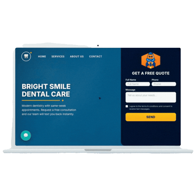 Functional Website Demo
