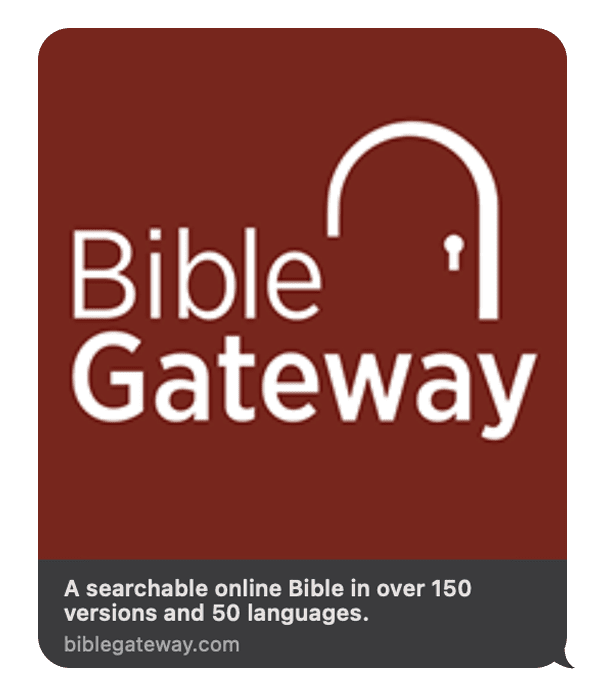 Bible Gateway