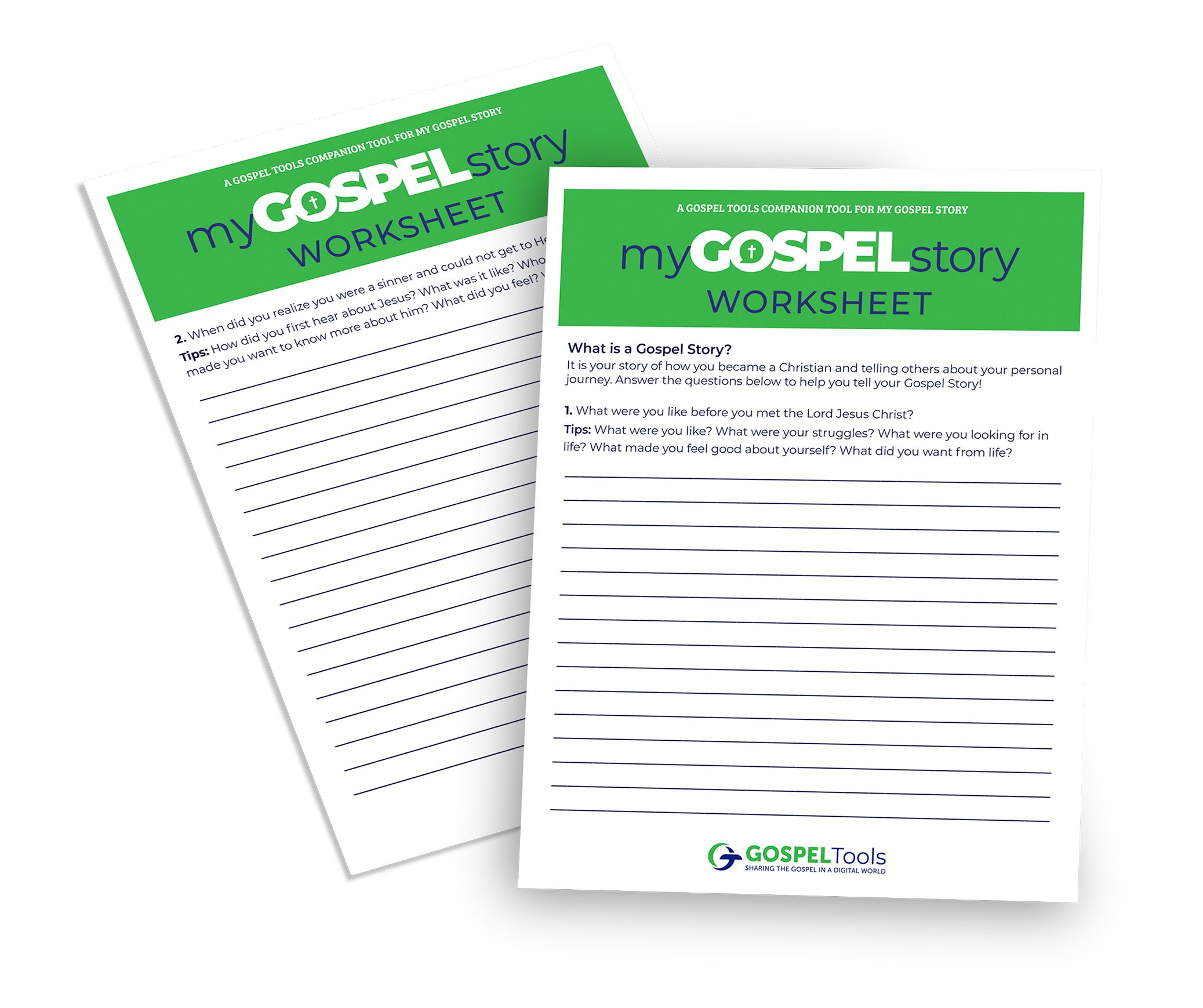 My Gospel Story Worksheet