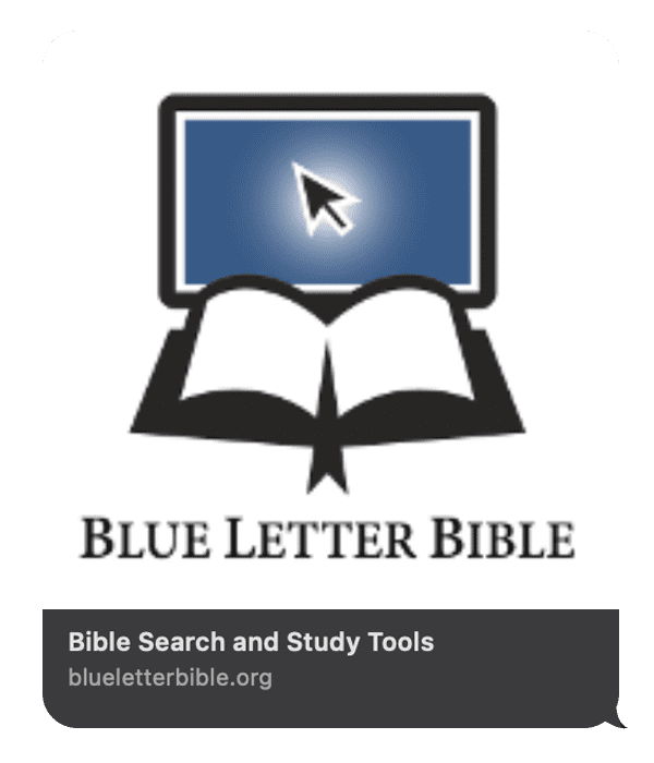 Blue Letter Bible