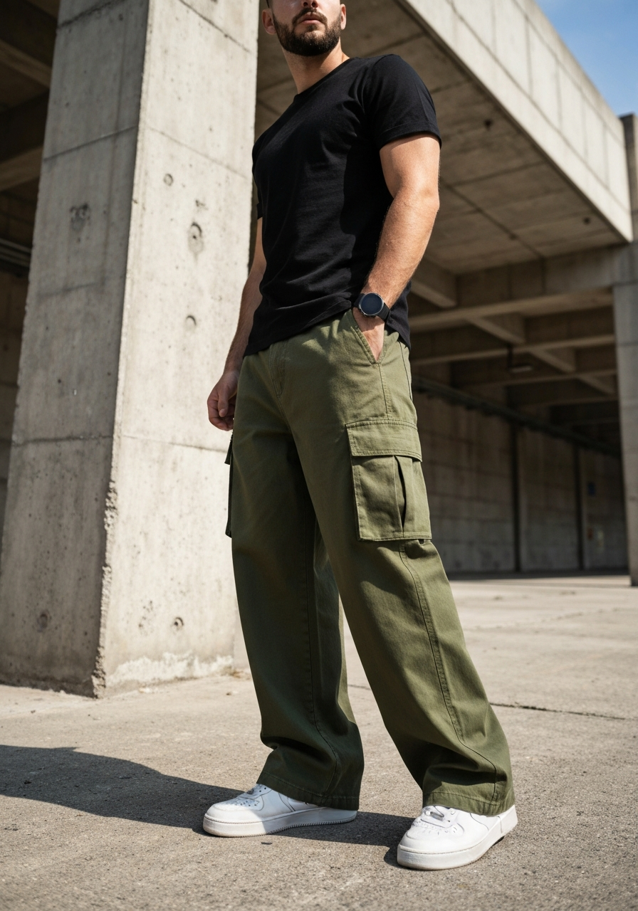 Wide Leg Cargo