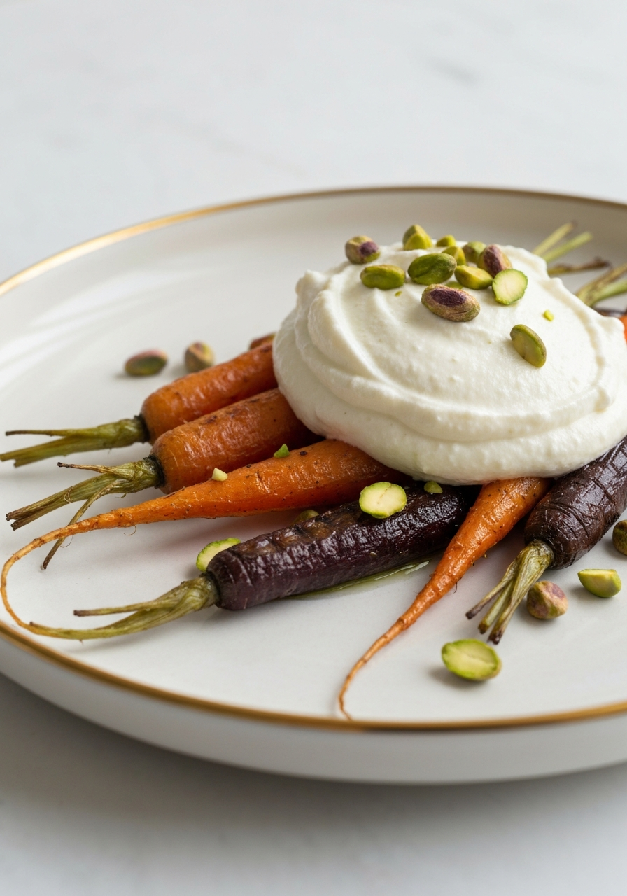 Roasted Heirloom Carrots