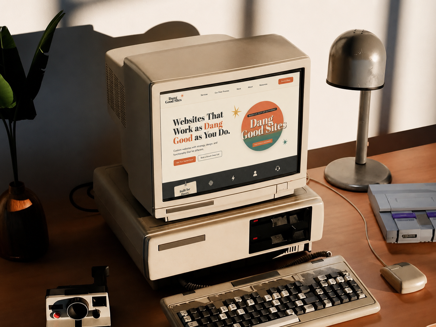 Vintage Mac Computer