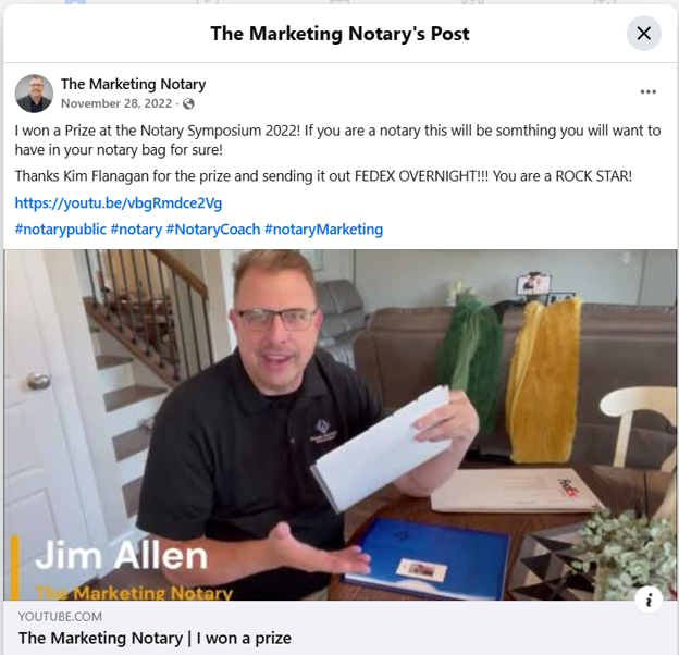 The Marketing Notary Post