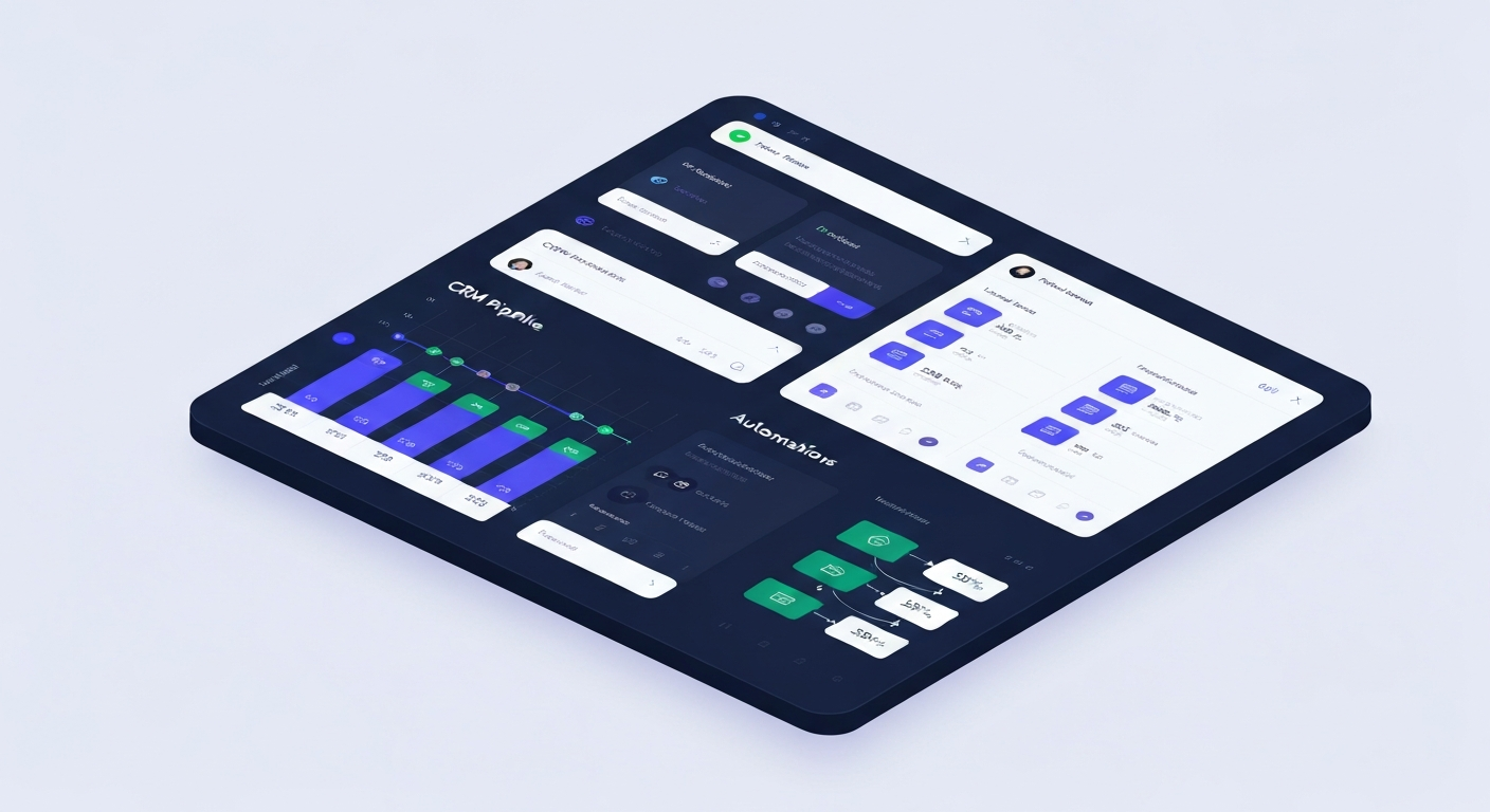 CRM Dashboard Preview