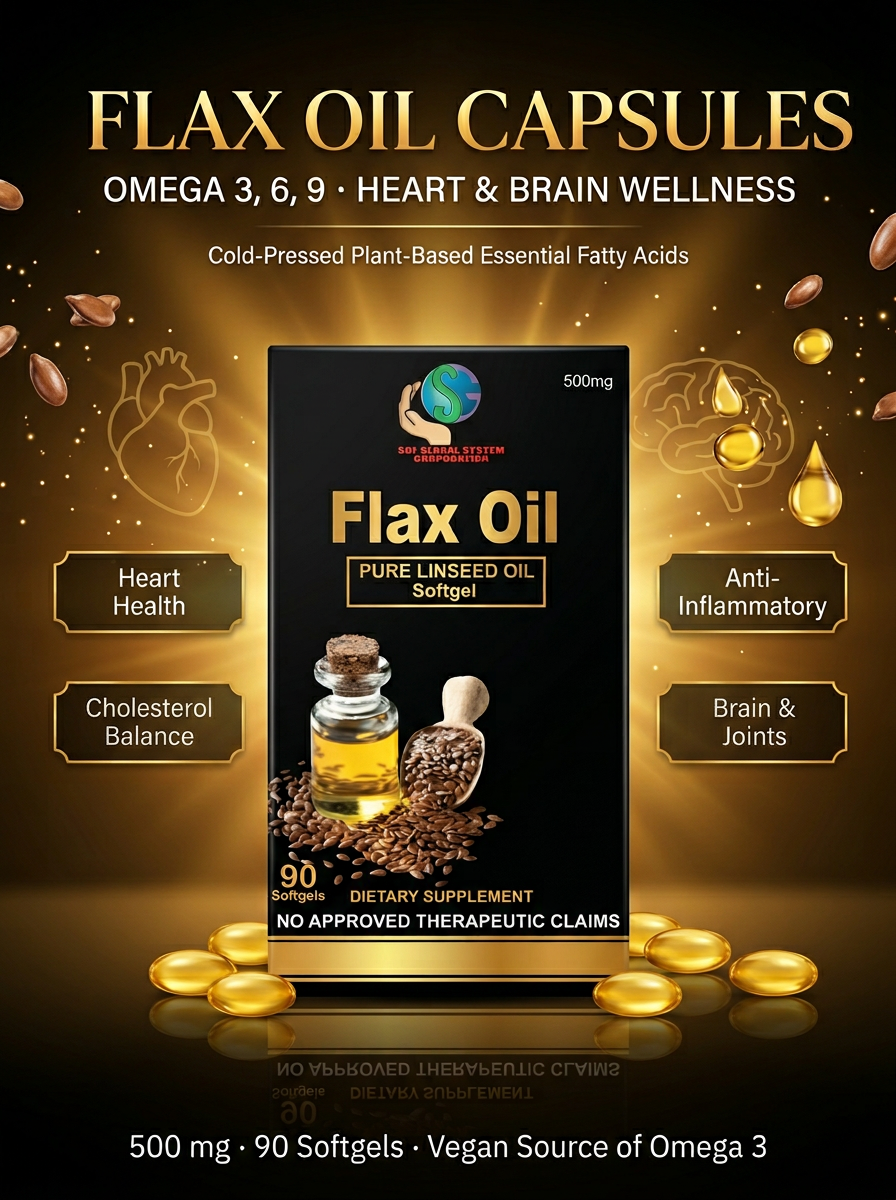 Flax Oil Capsule
