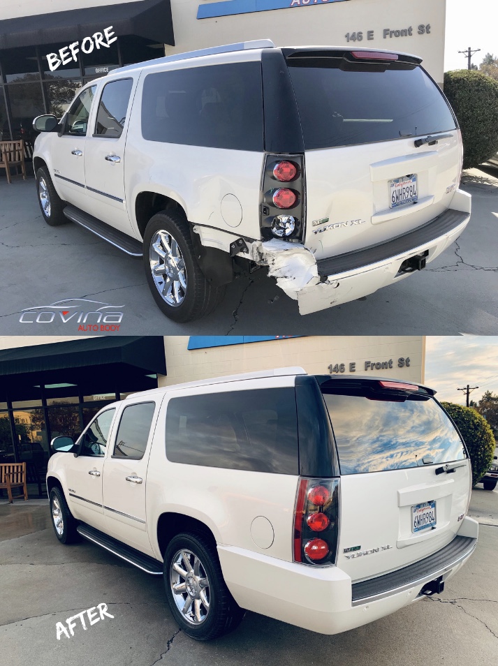 Before and after repair 2