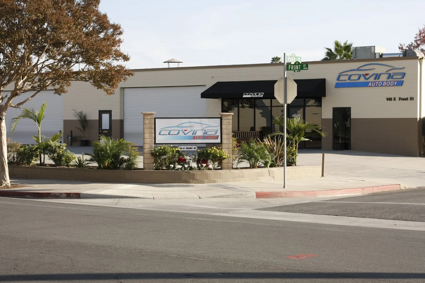 Covina Auto Body Shop Exterior