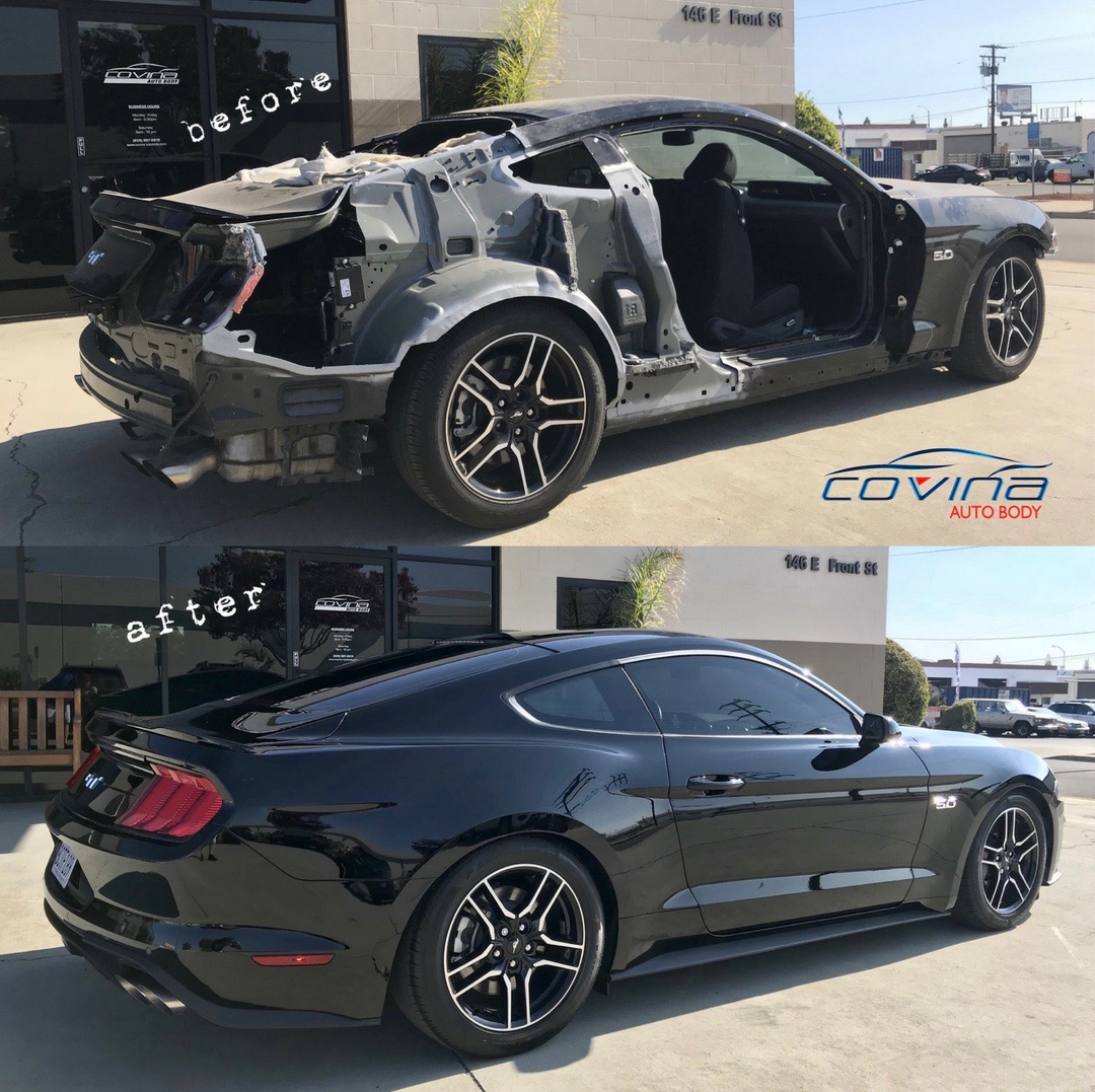 Before and after repair 3