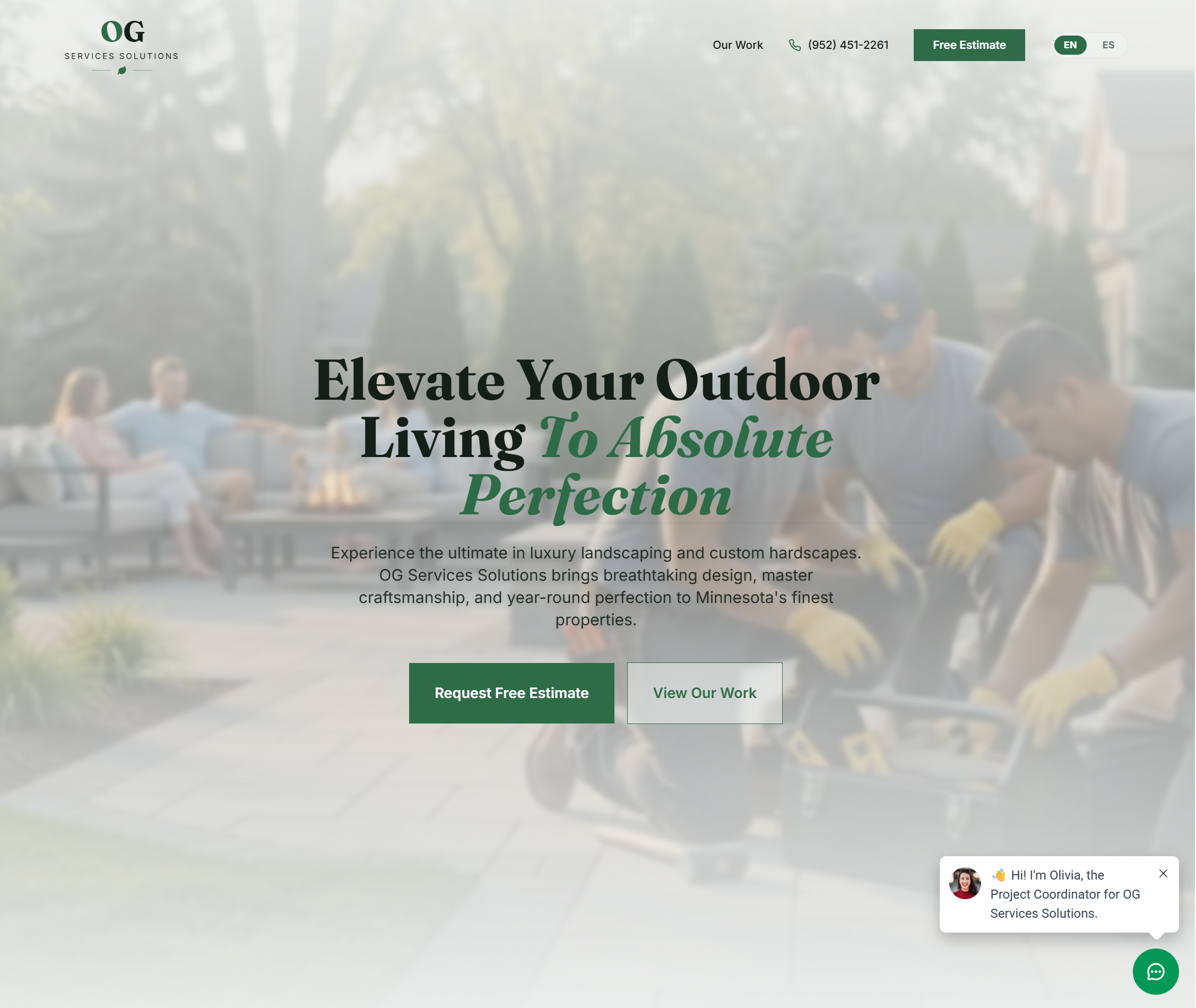 OG Services Solutions website