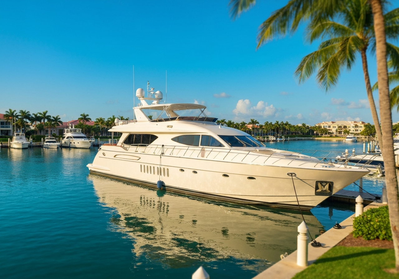 Delray Beach mobile yacht detailing