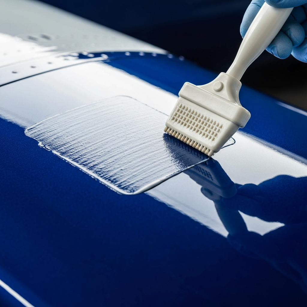 Aviation ceramic coating protects against UV, fuel staining, and environmental contamination