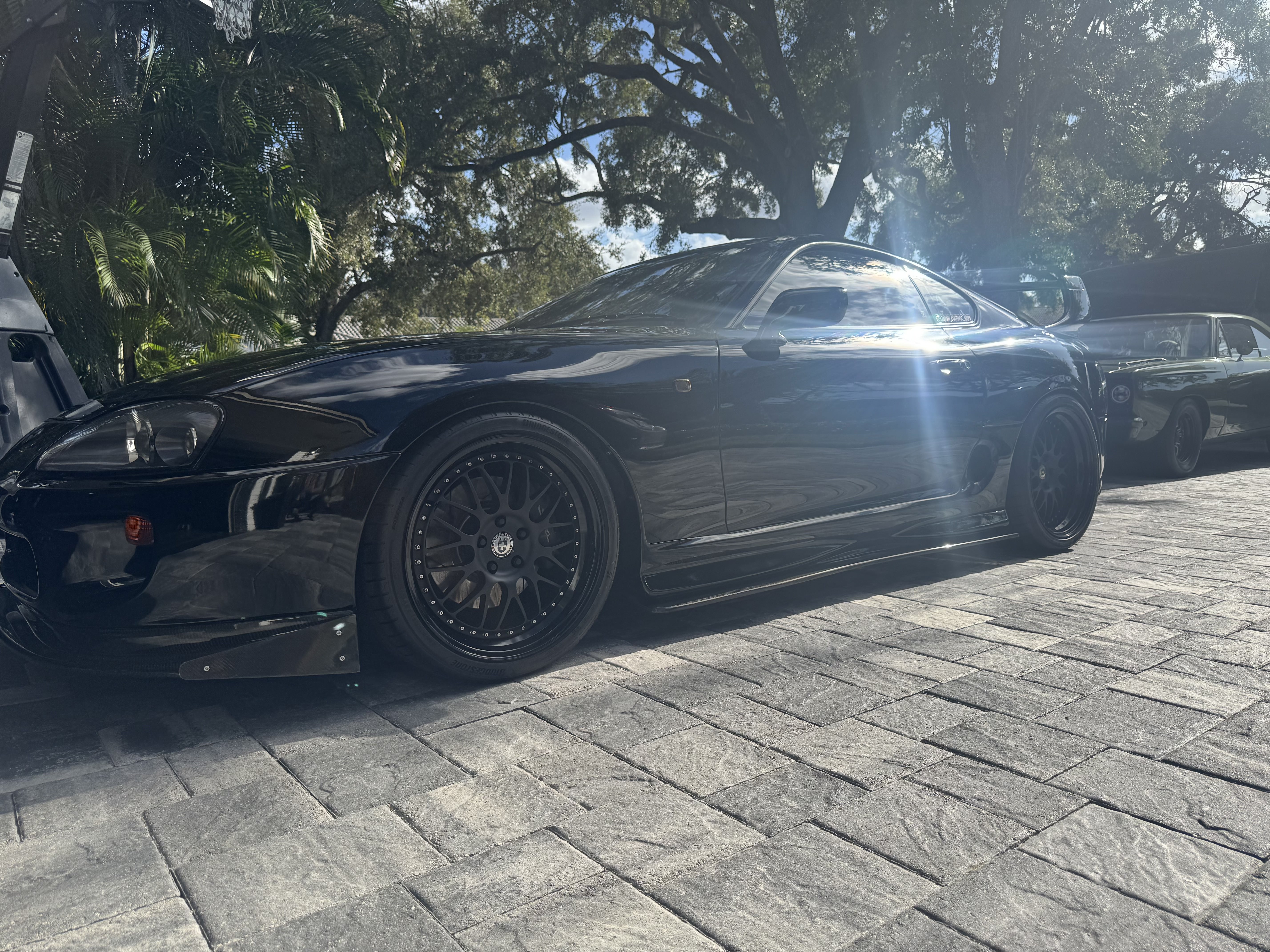 Toyota Supra before ceramic coating