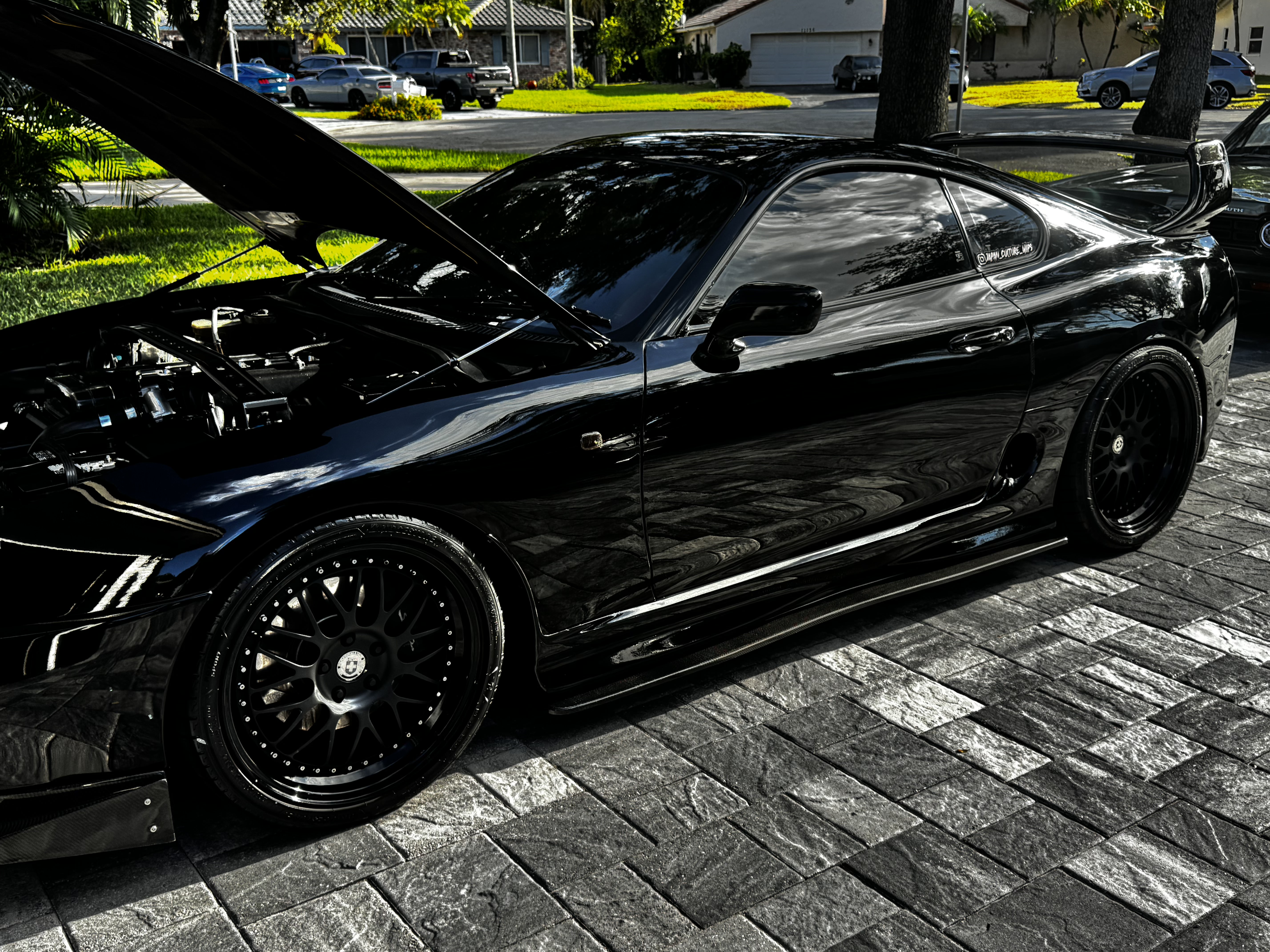 Toyota Supra after ceramic coating