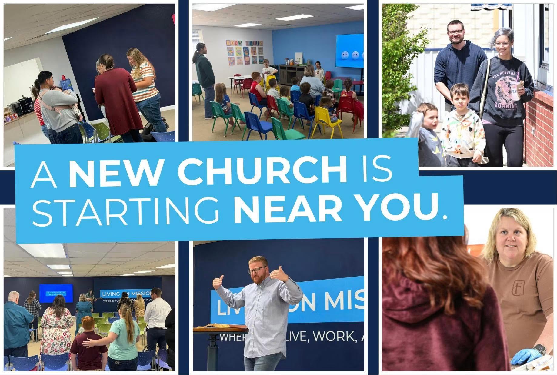 A new church is starting near you