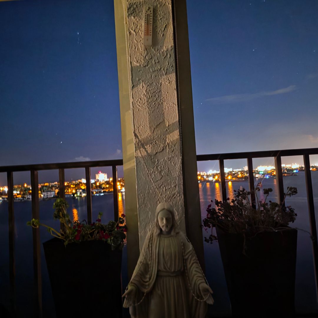 The Missing Crown, the Lightning, and the Cross in the Shadow