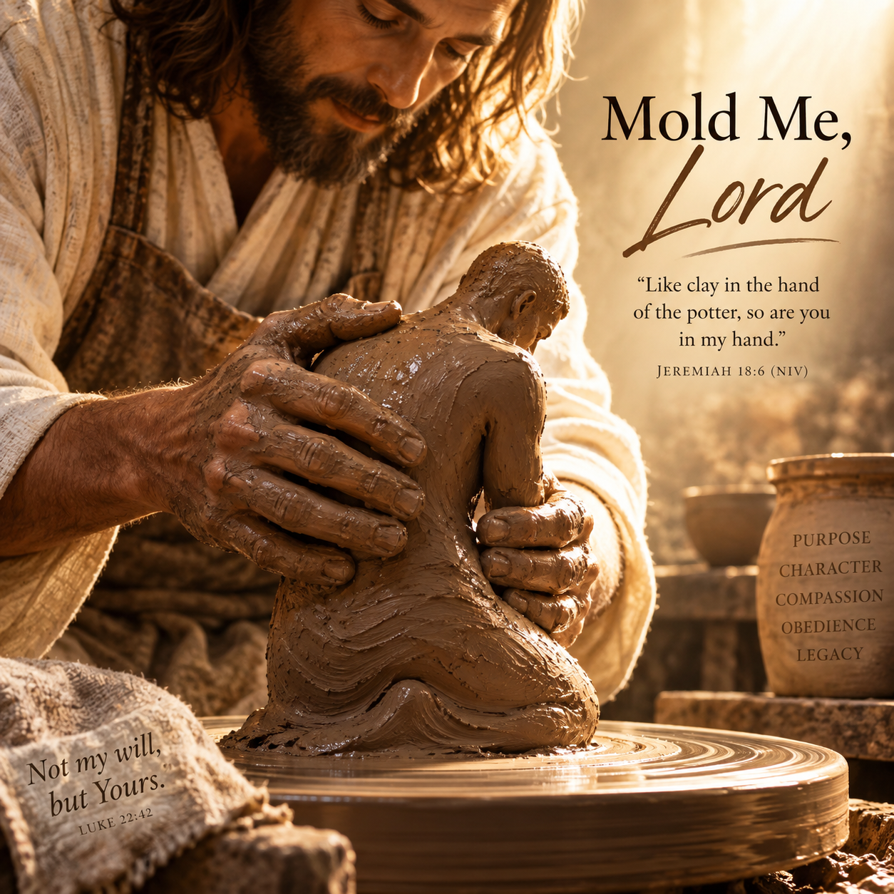 Mold Me, Lord - Like clay in the hand of the potter