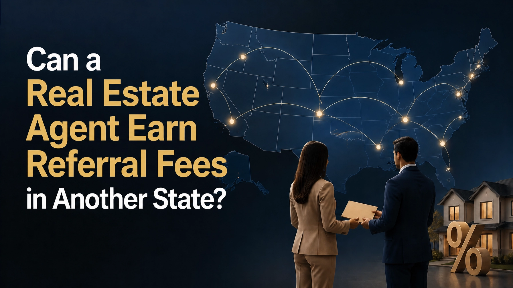 Can a Real Estate Agent Earn Referral Fees in Another State?
