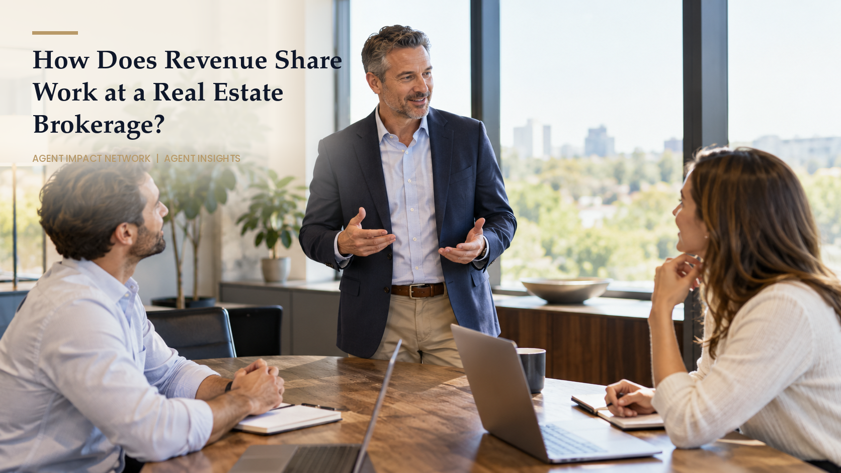How Does Revenue Share Work at a Real Estate Brokerage?