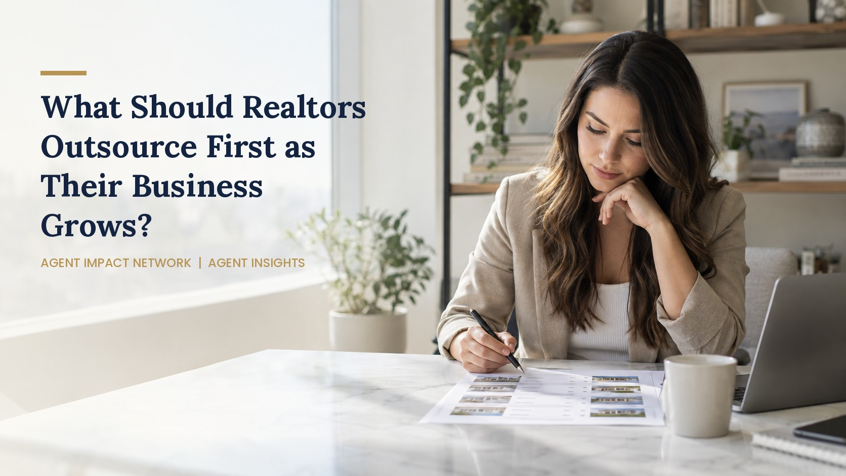 What Should Realtors Outsource First as Their Business Grows?