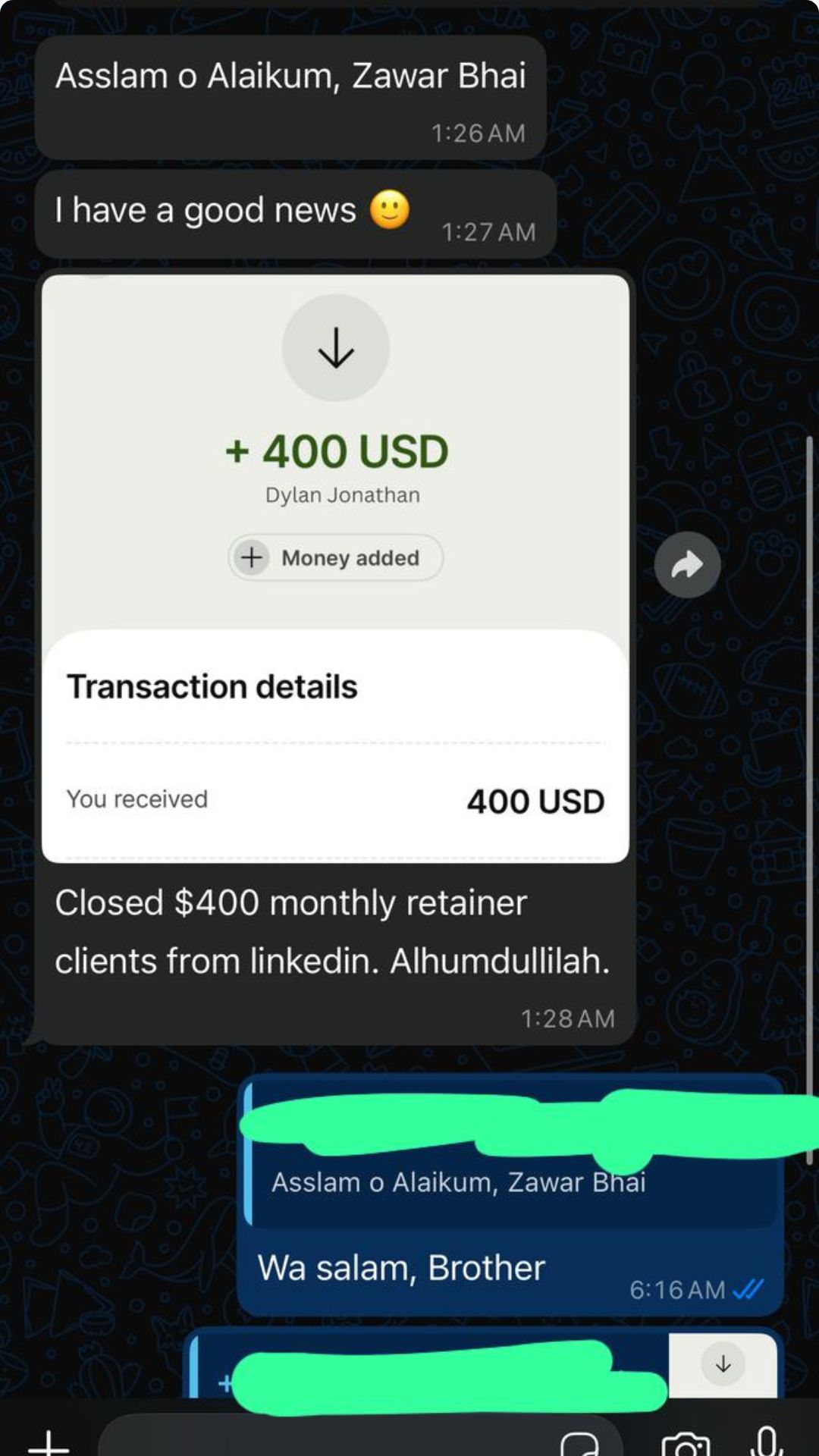 $400/mo Retainer From LinkedIn Outreach