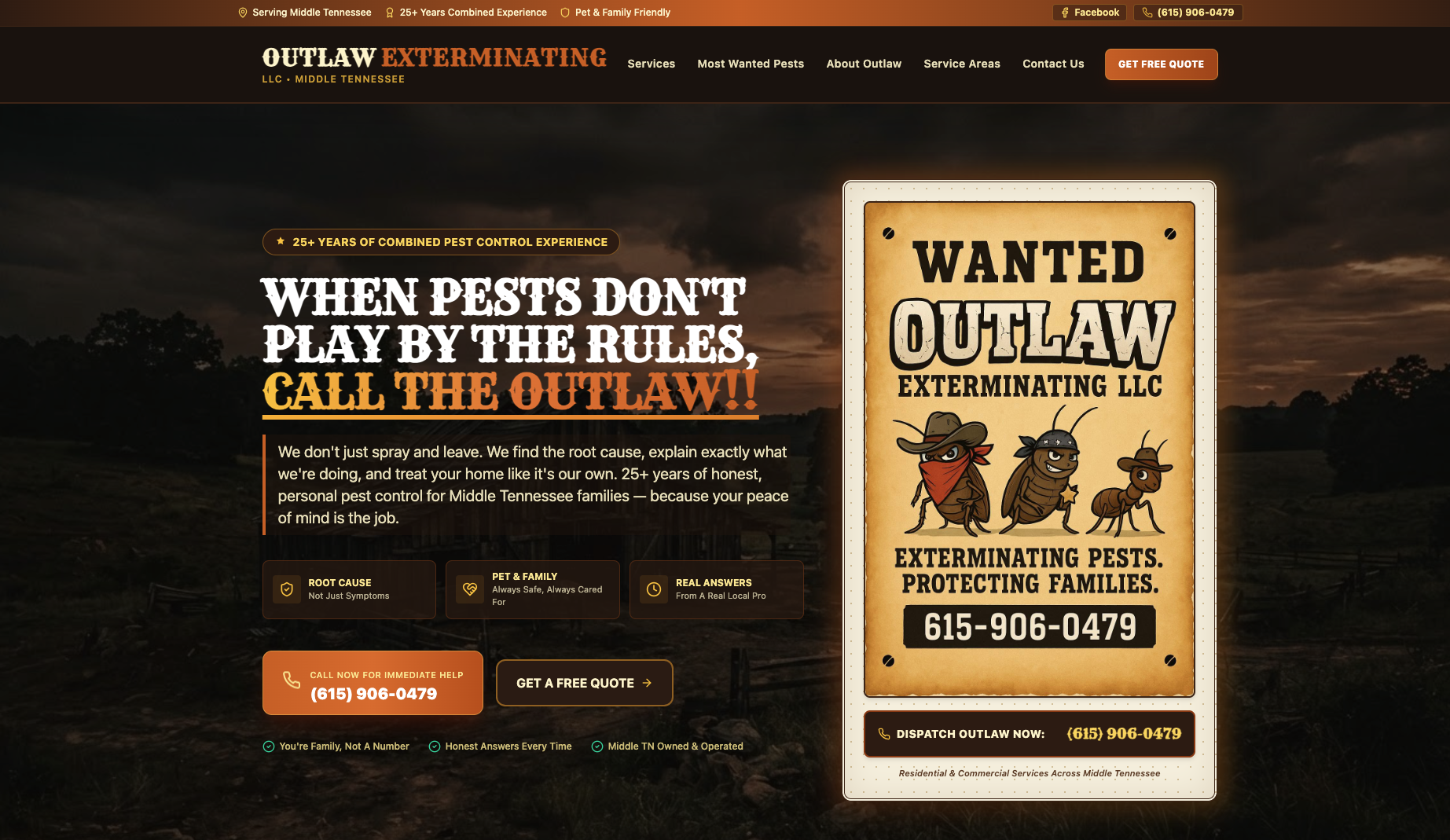 Outlaw Exterminating LLC