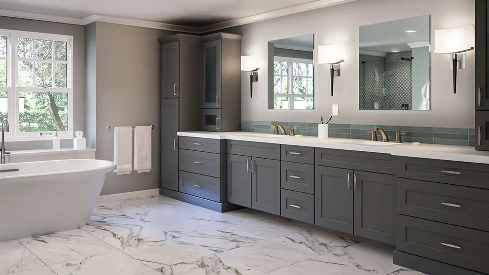 Bathroom vanity and cabinetry Houston