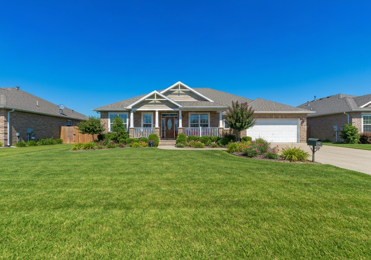 Beautiful middle class home purchased for cash