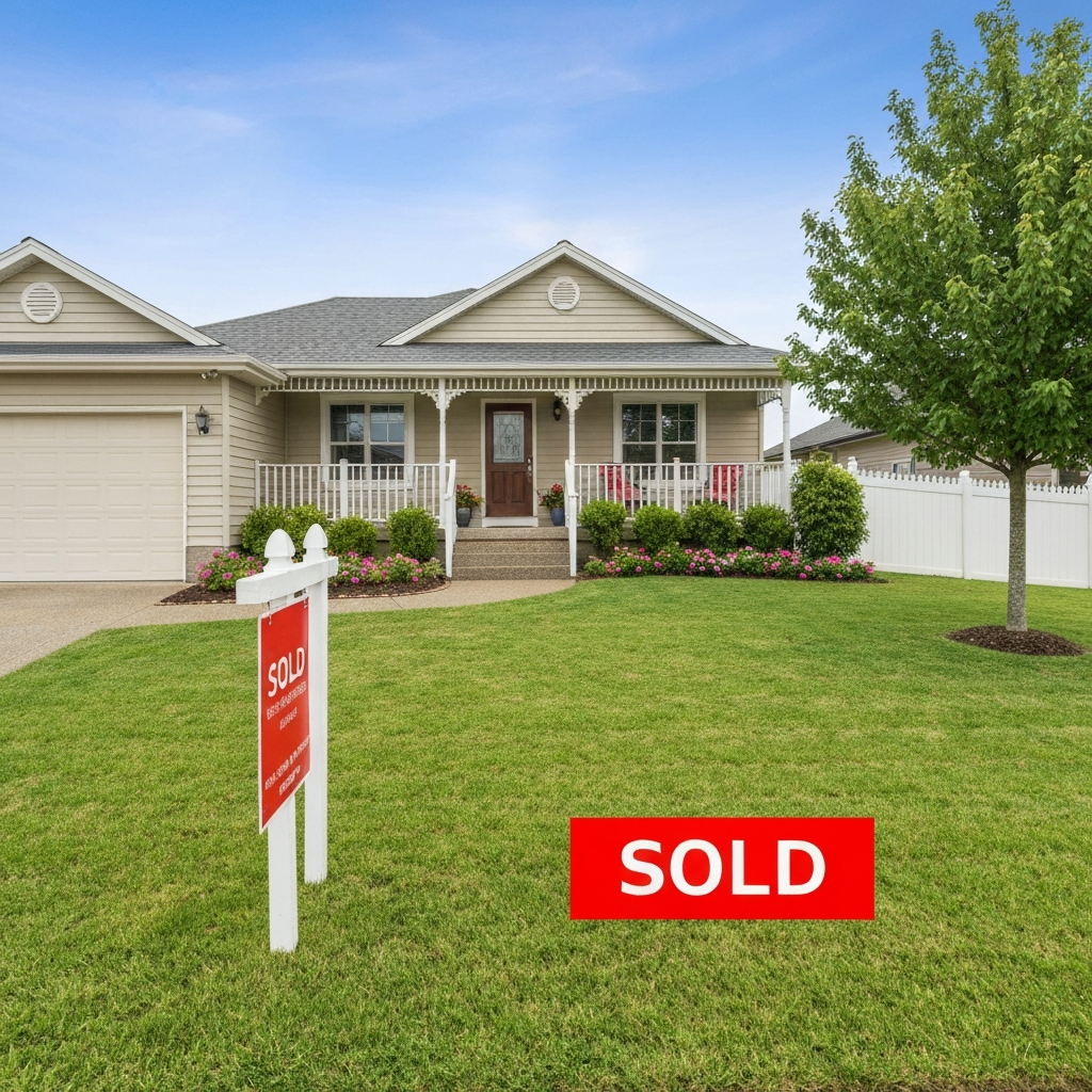 Charming middle class home sold quickly