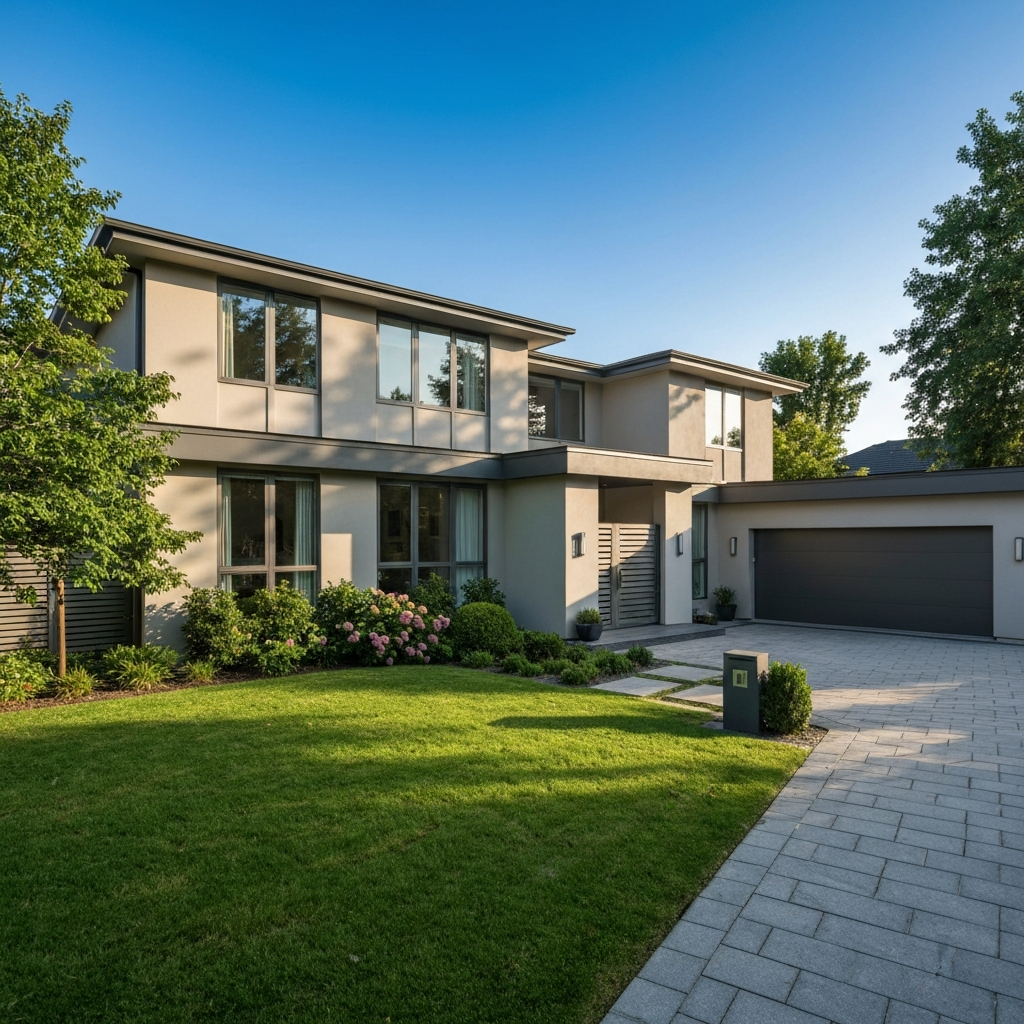 Beautiful modern house purchased for cash