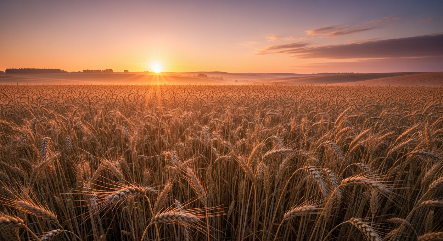 Prairie field background