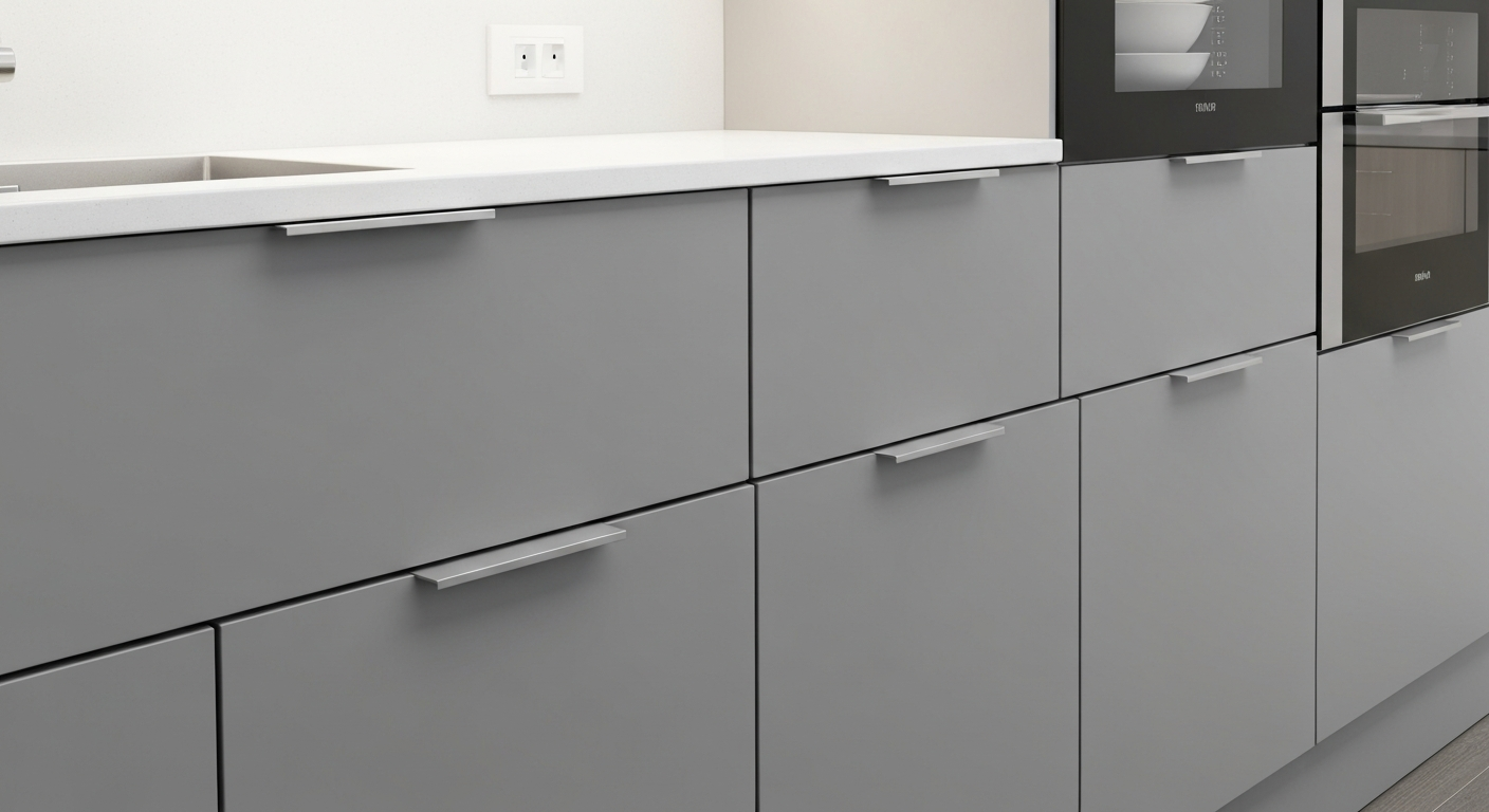 Kitchen Unit Wrapping