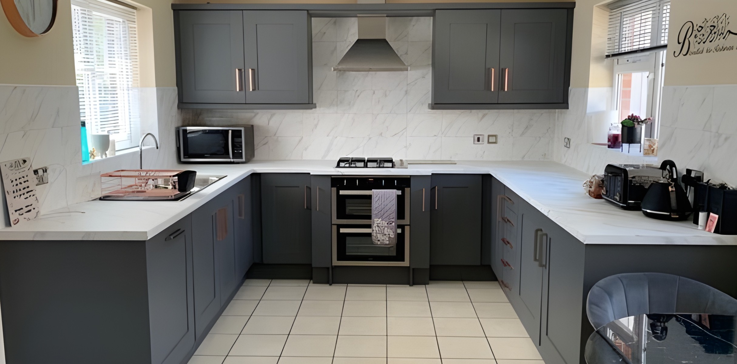 Kitchen Wrap Installation