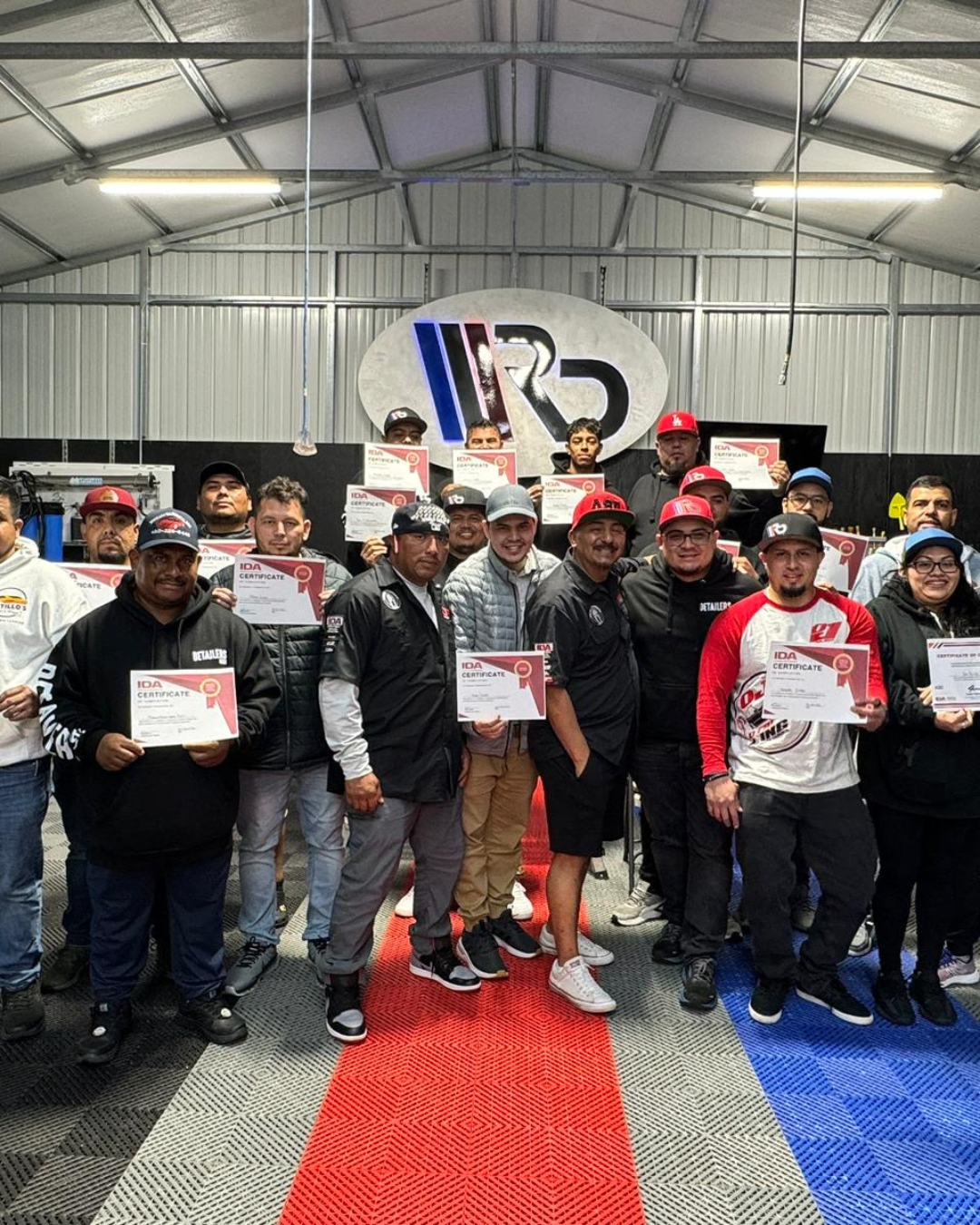Entrega de certificado de detailing