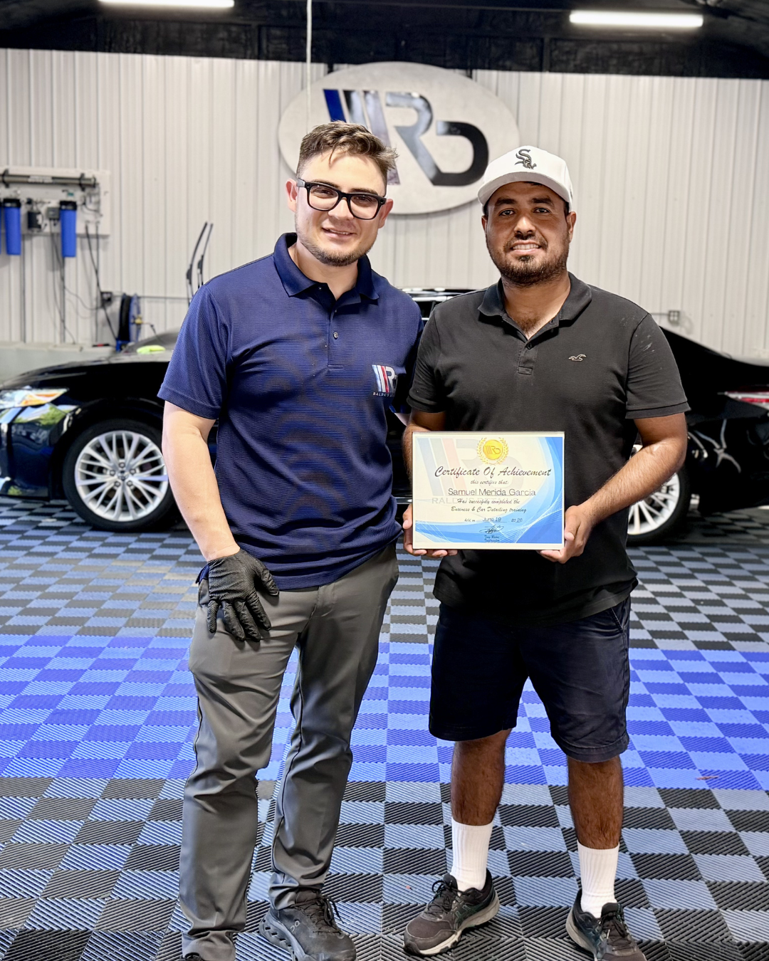 Grupo de detailers certificados