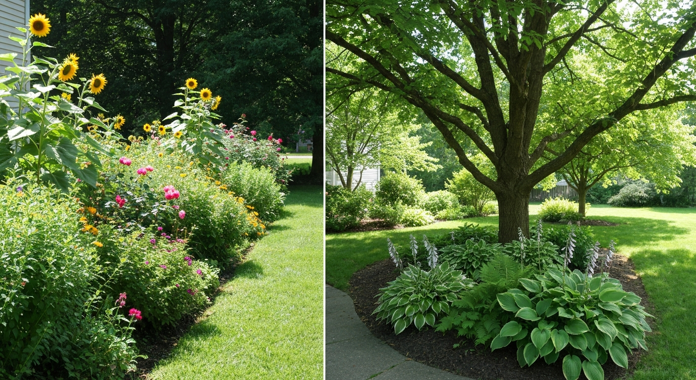 Sun vs. Shade: How to Choose the Right Plants