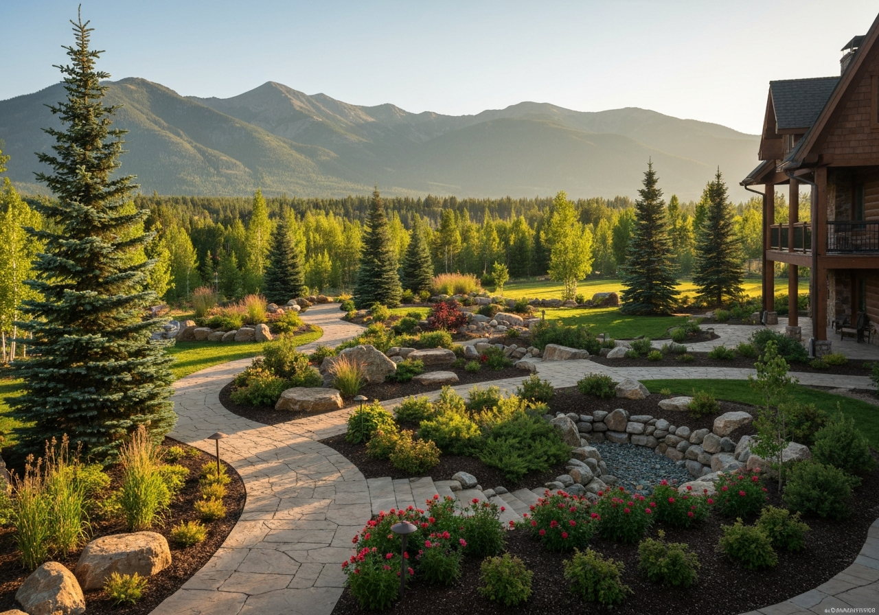 Low-maintenance landscape design for homes near Elephant Rocks and Taum Sauk