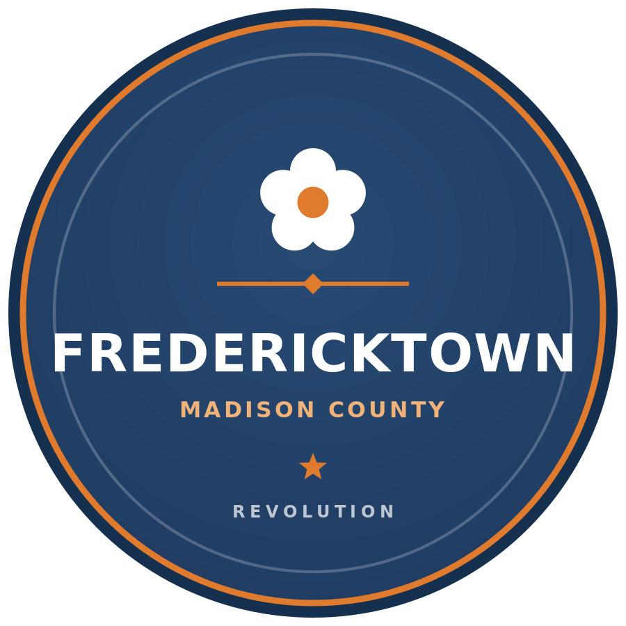 Fredericktown Service Area Badge